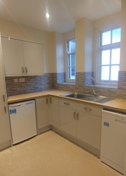 Fully fitted kitchen break room kitchens